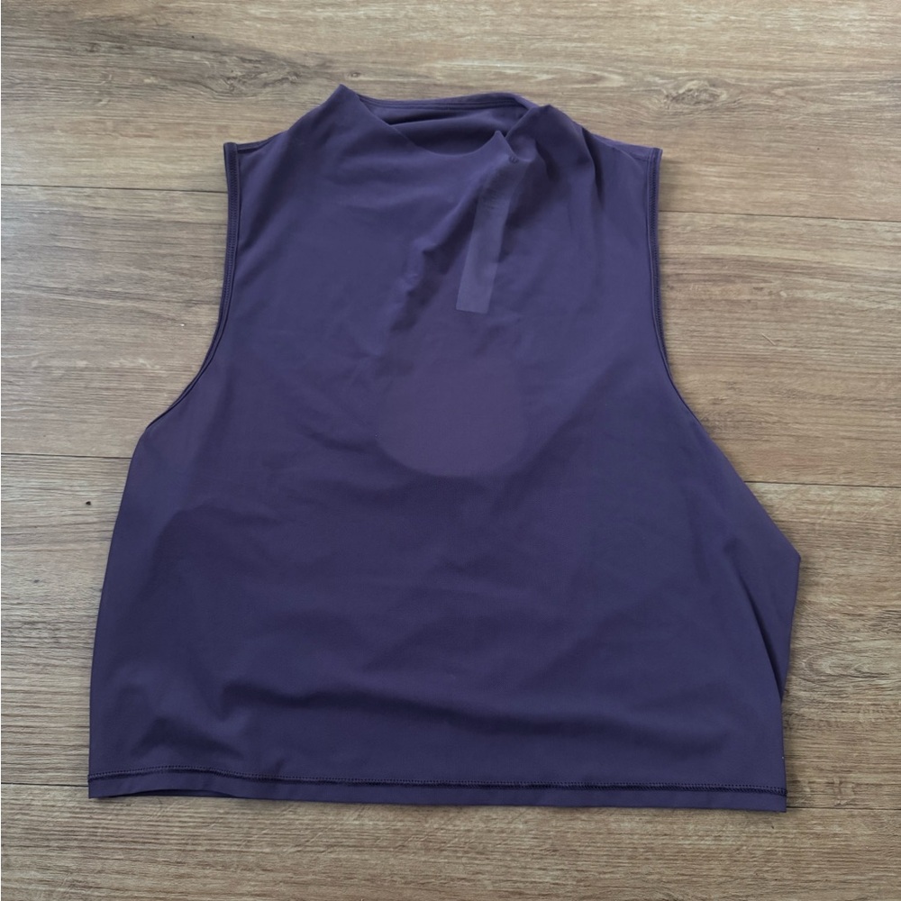 Lululemon Athletica Purple Sleeveless Muscle Tee